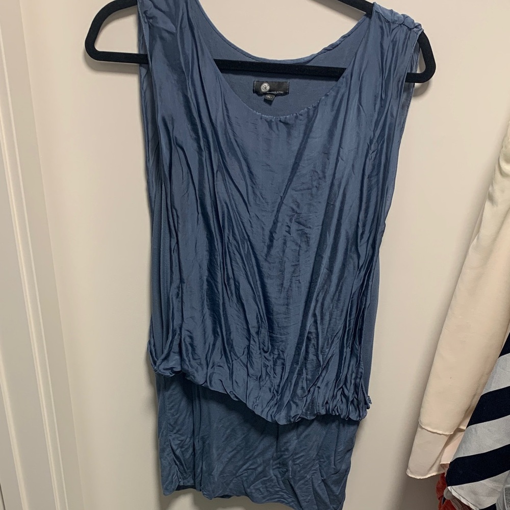Elegant Blue Women's Top